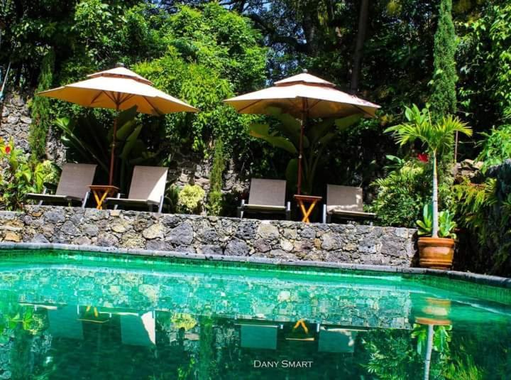 Hacienda Maria Elena Otel Tepoztlán Dış mekan fotoğraf